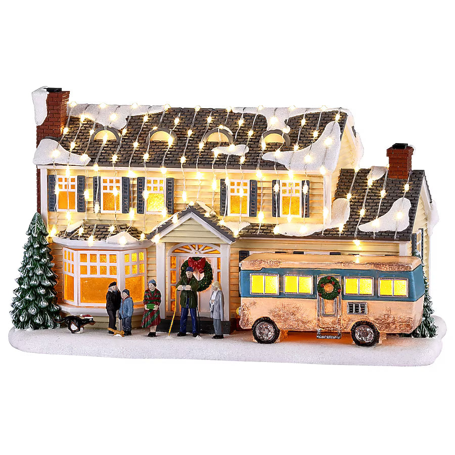 Disney Christmas Vacation Lighted Musical Decoration